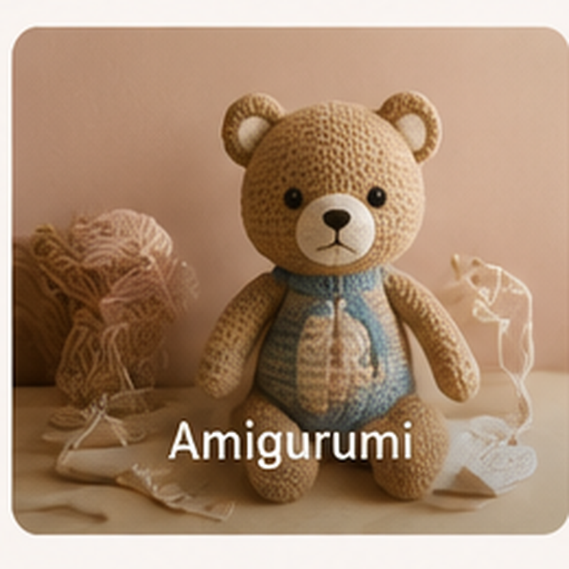 Crochet teddy bear amigurumi patterns